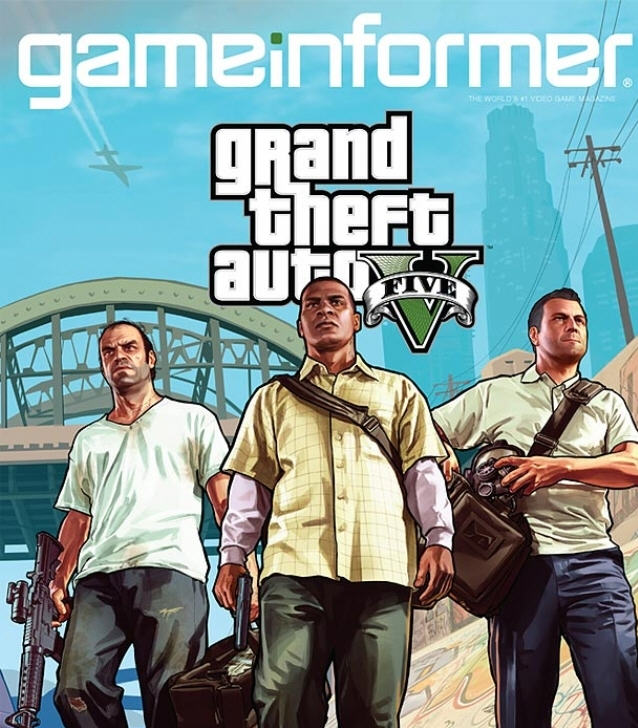 《横行霸道gta5》的新宣传图,从图中可以看出本作极有可能将有三位