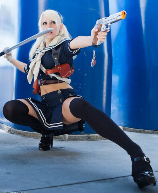 有容奶大 性感游戏角色cosplay摄影作品欣赏