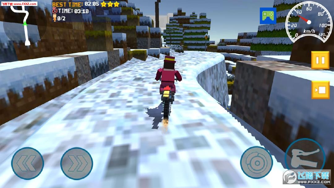 方块摩托车模拟2017破解版下载|方块摩托车模