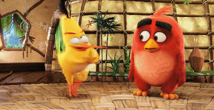 愤怒的小鸟大电影系列qq表情包