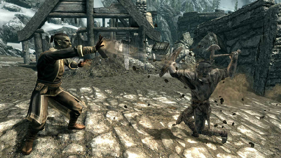 上古卷轴5风土水系元素毁灭魔法MOD汉化版 