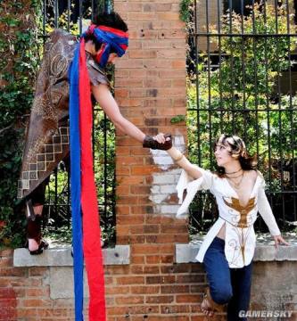 经典组合演绎有惊人细节的《波斯王子4》COS