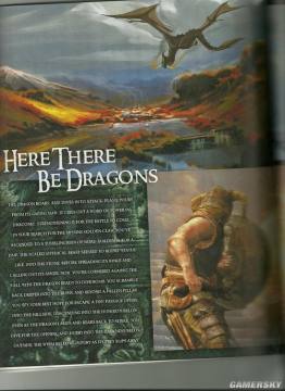 奇幻史詩RPG《上古卷軸5》最新雜誌圖放出