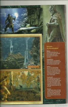 奇幻史詩RPG《上古卷軸5》最新雜誌圖放出