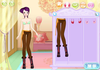 仙剑公主 装扮小游戏