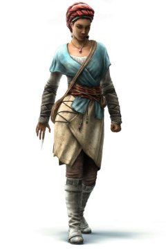 Aveline Servant Guise - Assassin's Creed III Liberation Concept Art