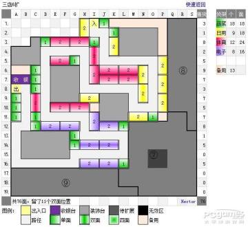 QQ超市生活物语1-5口碑非RMB极限摆法平面图