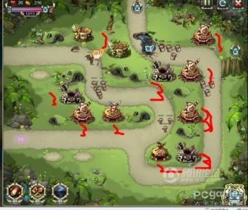 部落守卫战10-1通关攻略 10-1打法布局详解