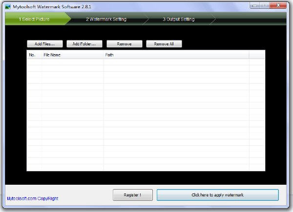 ͼƬˮӡ(Mytoolsoft Watermark Software)ͼ0