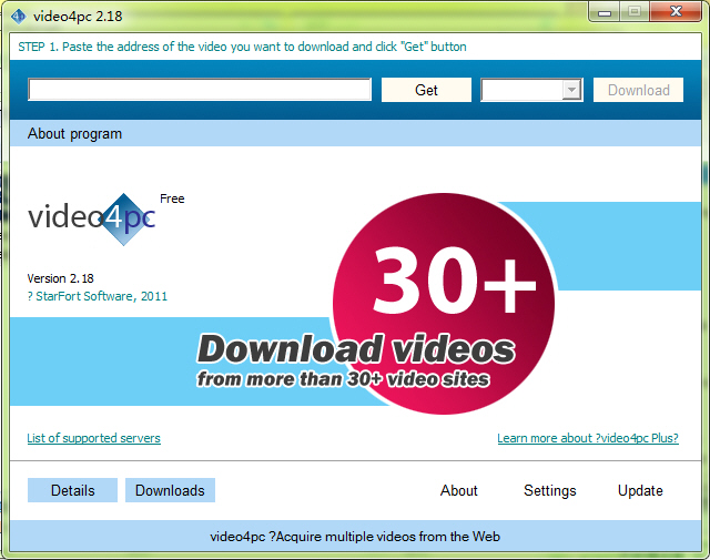 Video4pc Downloaderͼ0