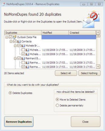 Outlook}](NoMoreDupes for Outlook)؈D0