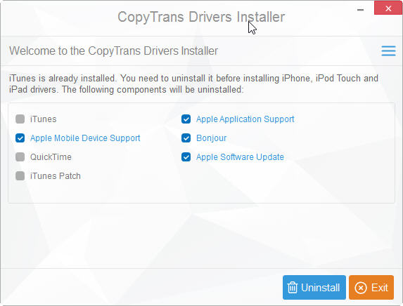 ƻCopyTrans Drivers Installerͼ0