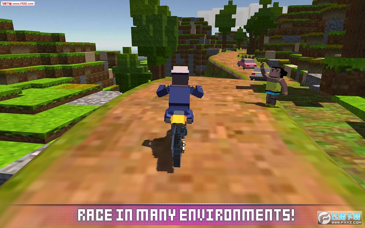 Blocky Moto Bike SIM 2017(״ĦгSIM 2017׿)1.1ͼ1