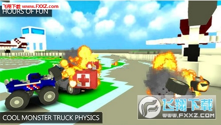 Blocky Monster Trucks(鿨ΰ׿)1.02ͼ1