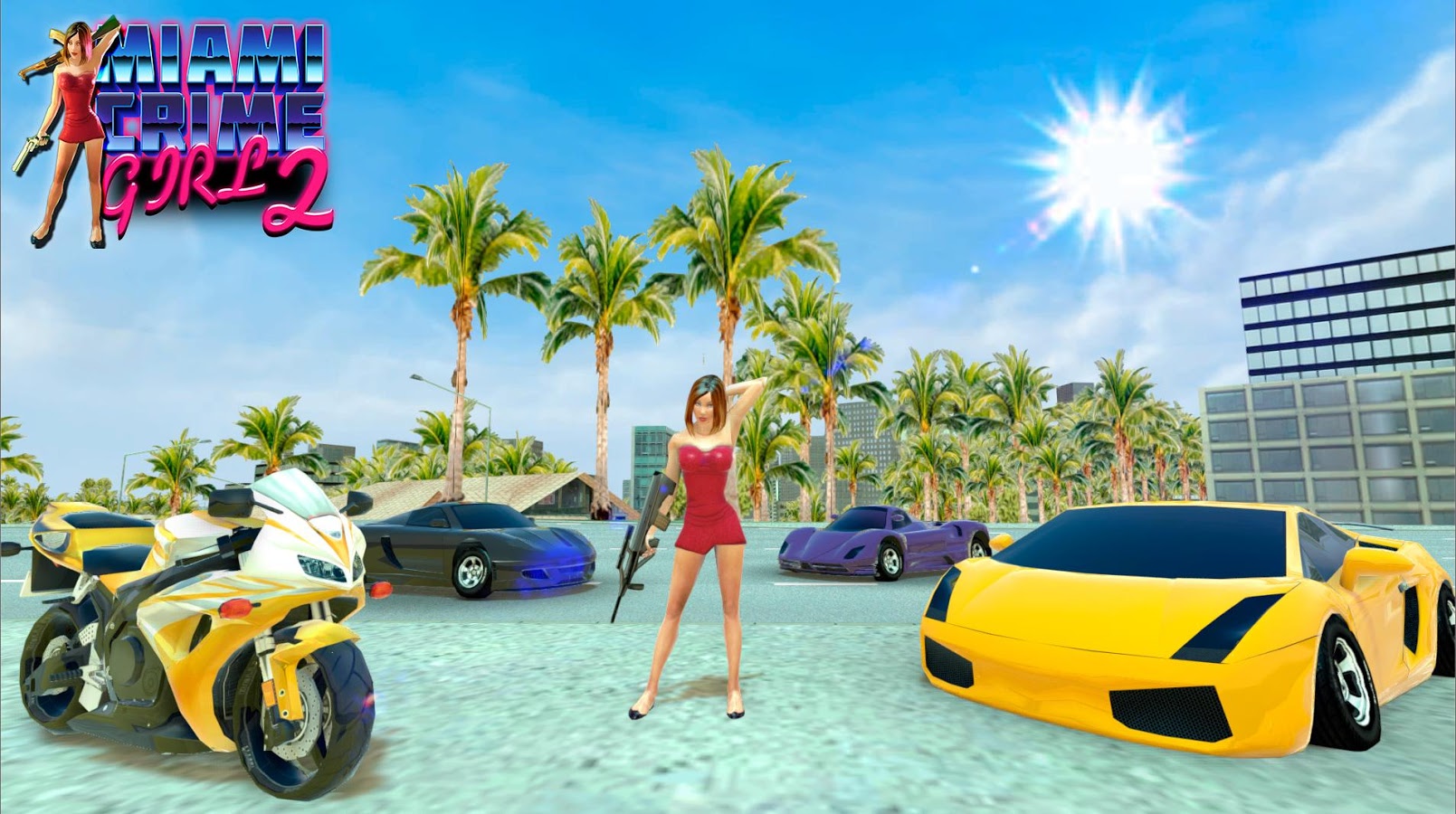 Miami Crime Girl 2(ܷŮ2׿)v1.0.0ͼ1