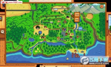 星露谷物语M大地图显示NPC位置mod