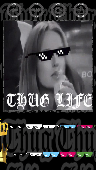 Thug life photo sticker maker(ͽpͼ)ͼ1