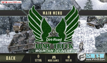 Dirt Road Army Truck Mountain Delivery����