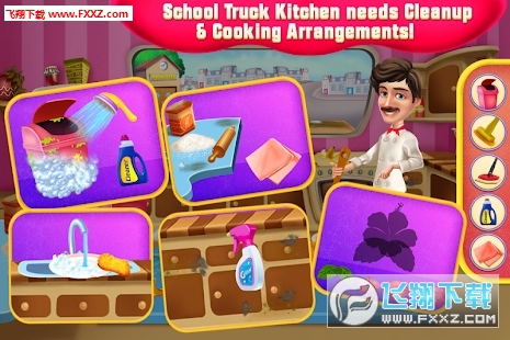 School Food Truck Cooking and Cleaningv1.0ͼ3