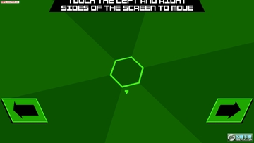 ����Super Hexagon��Ϸ