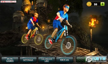 自行车下坡超级英雄孩子手机版 自行车下坡超级英雄孩子手机版