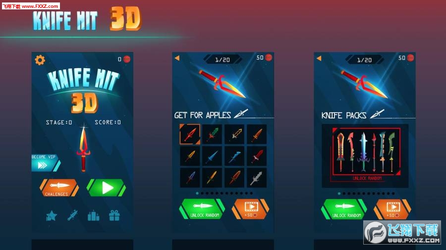 Knife Throw 3D׿v1.0ͼ0