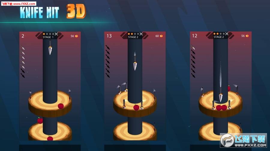 Knife Throw 3D׿v1.0ͼ2