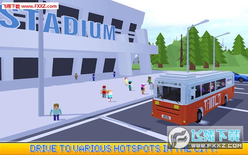 Blocky City Bus Driver SIM(״пͳ˾SIM׿)ͼ1