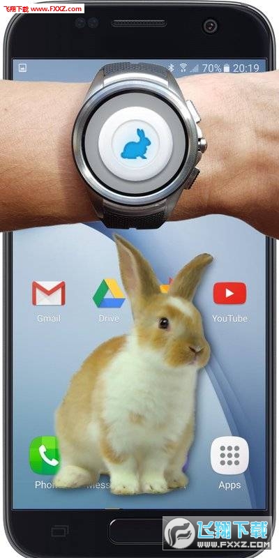 Bunny In Phone Cute joke(ֻĿɰЦ׿)v1.1ͼ2