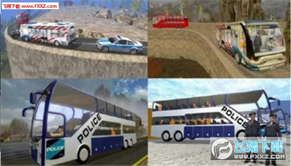 Police Bus Hill Climb Driver(܇ģM{񂰲׿)؈D1