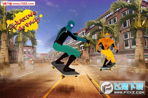 Spider Skating City Hero(֩[)1.0؈D0