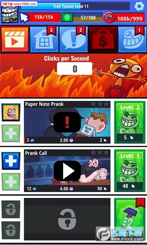Troll Face Clicker Quest(׿)ͼ2