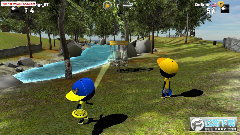Stickman Disc Golf Battle(˸߶սٷ)ͼ2