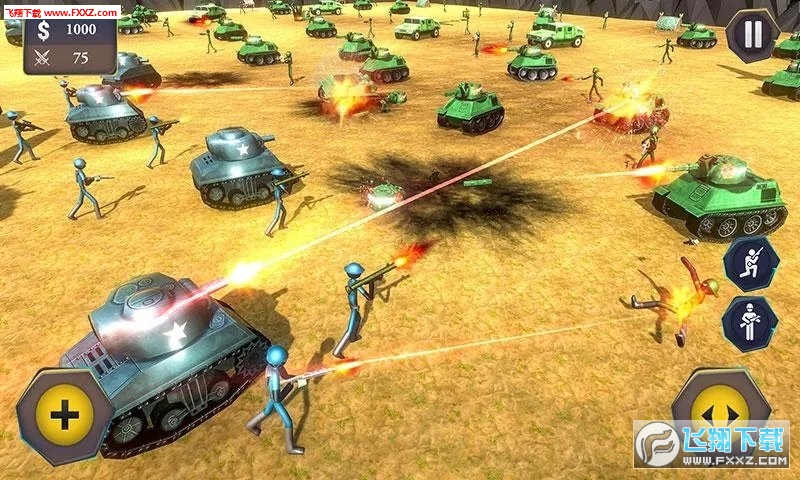 World War 2 Stickman Battle˶սģv1.5 ׿ͼ0