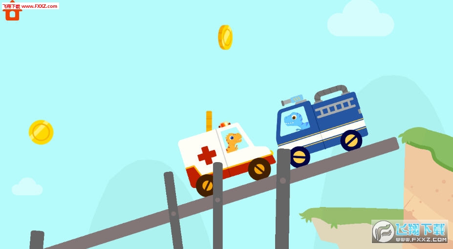 Dinosaur Smash Bumper CarsϷ