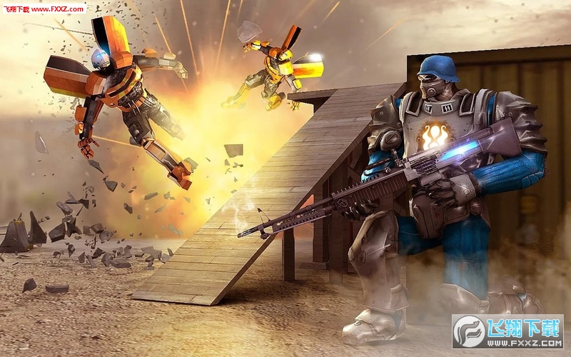 Gunner vs Robots Grand War-Royale Battlefield(ǹVS)v1.1 ׿ͼ2