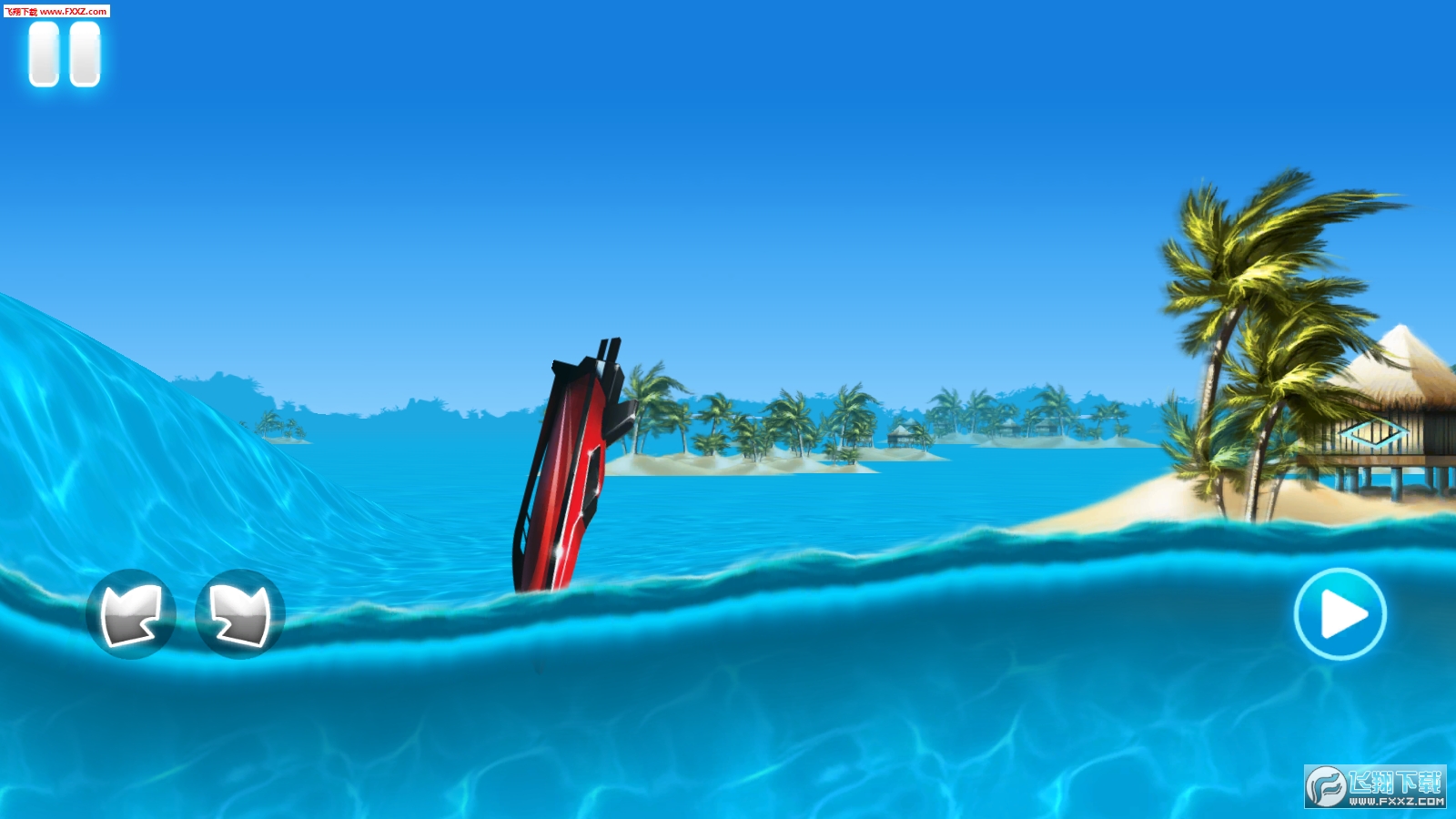 Tropical island boat racing[؈D2