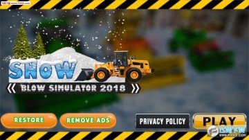 吹雪卡车司机模拟器手机版 吹雪卡车司机模拟器手机版