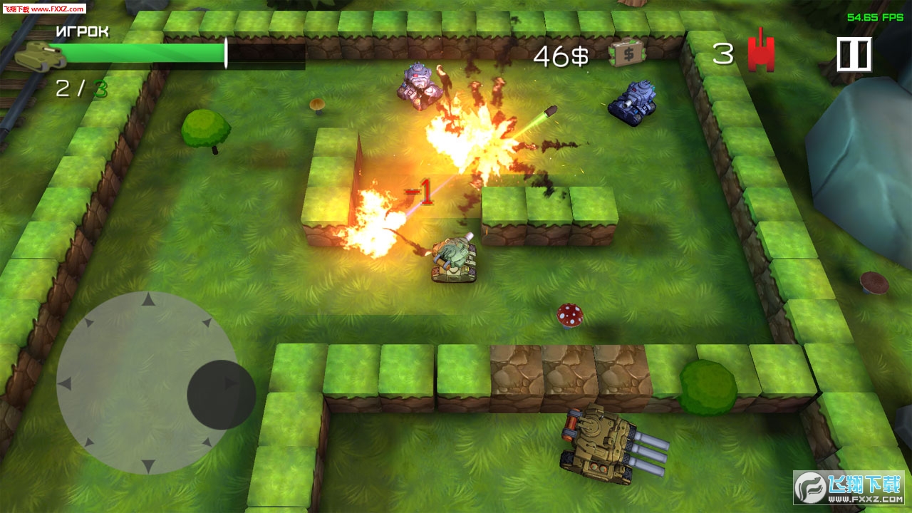 Block Tank Wars 2(Block Tank Wars2׿)v2.3ͼ1