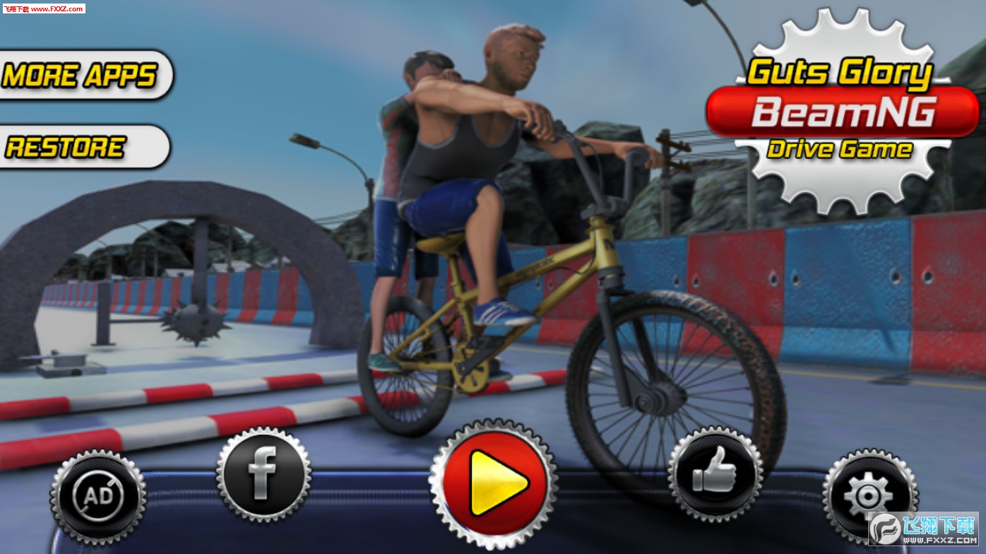 BMX Guts Glory Game - Happy Obstacle Course Wheels(ֳϰ׿)1.1ͼ0