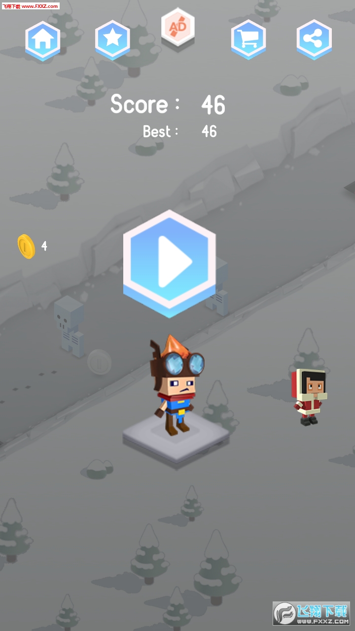 Snow Boy Run(ѩкܰ׿)1.0ͼ1
