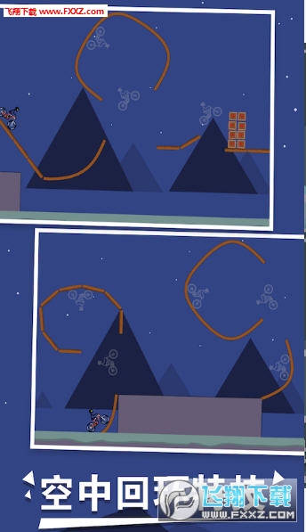 火柴人单车大冒险手游 火柴人单车大冒险手游