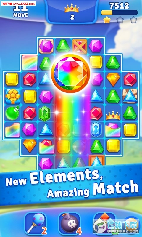Jewel Crush(ʯ)v3.3.1ͼ0