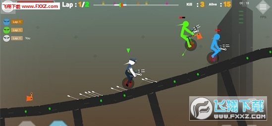 Stickman Ragdoll Happy Wheel(żֵ)v1.7ͼ0
