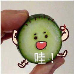 肖战用的黄瓜表情包