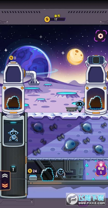 Idle Space miner(ÿпڹƽ)2.8.3׿ͼ2