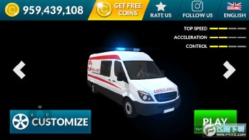 �����Ȼ���ģ�������޽�Ұ�(American Ambulance Simulator)