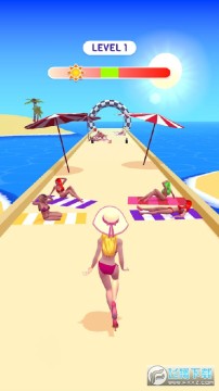 小姐姐沙滩漫步 小姐姐沙滩漫步