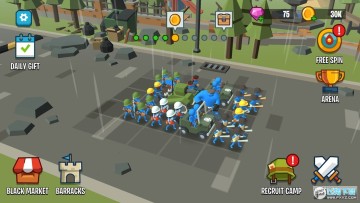 火柴军队世界大战战略无限金币版 火柴军队世界大战战略无限金币版