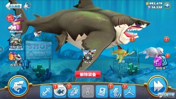 饑餓鯊世界1億金幣1億鑽石破解版 饑餓鯊世界1億金幣1億鑽石破解版